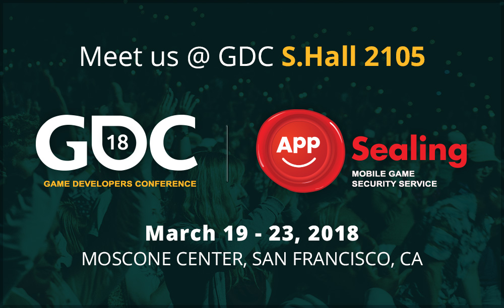 Meet AppSealing at GDC 2018