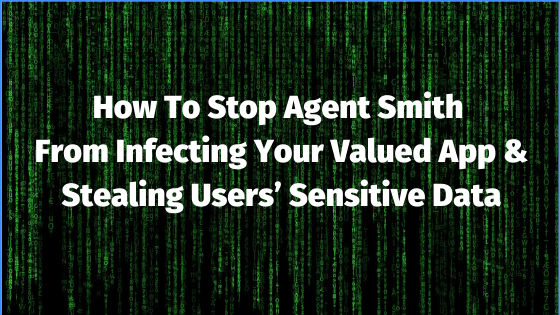 How to stop agent smith